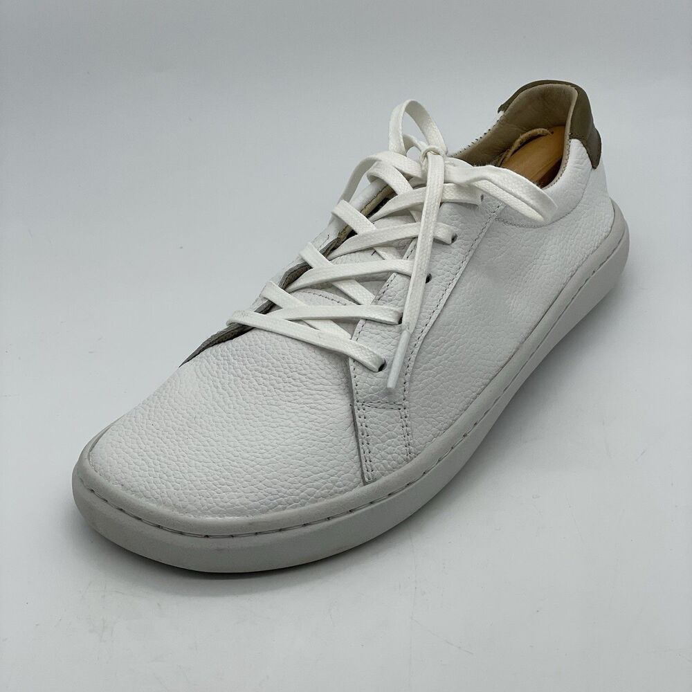 Origo Barefoot Shoe The Everyday  Sneaker Women’s 8 White Leather Basic Comfort